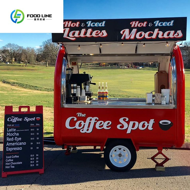 Coffee Equipment In China - Multifunctionele geschaafde-ijskar, Chinese foodtrucks, volledig uitgeruste