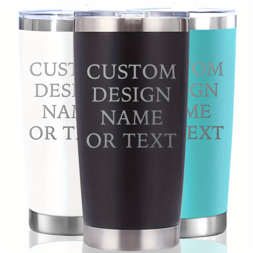 Coffee Equipment Gift - 20oz Geperonaliseerde Thermische Waterfles Met Rietje