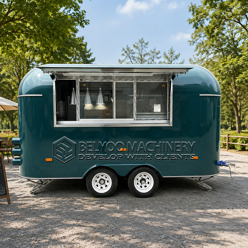 Coffee Equipment Usa - Belyoo Commerciële Voedseltrailer, Mobiele Keuken, Foodtruck