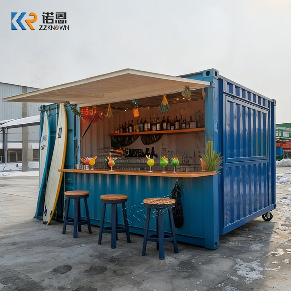 Coffee Equipment Stores - Op maat gemaakte buitencontainerrestaurant, snack- en