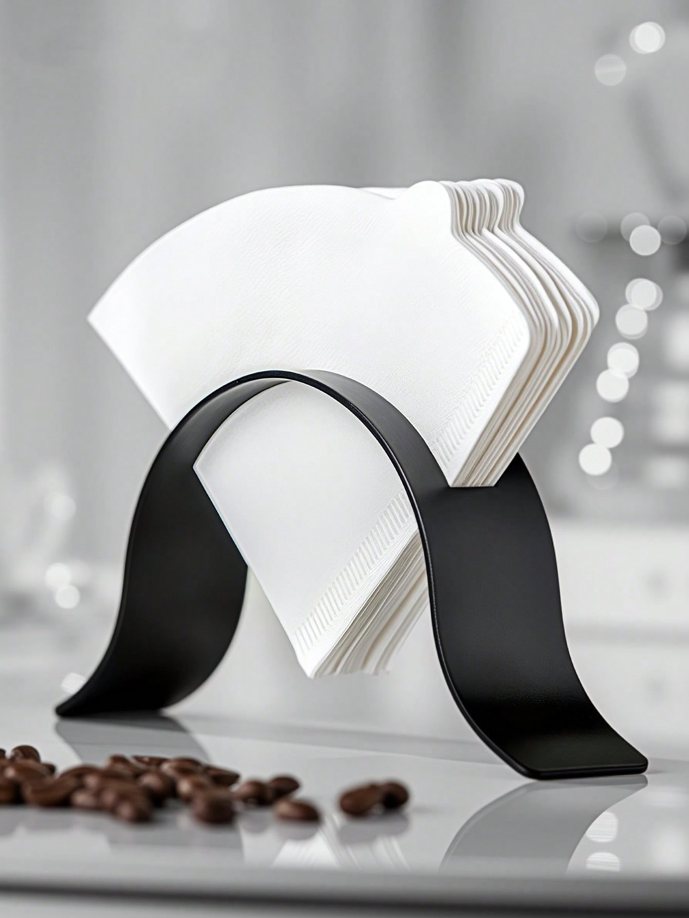 Coffee Equipment Rack - 1 stuk koffiefilterpapier opbergrek, koffiefilterpapier opbergdoos,