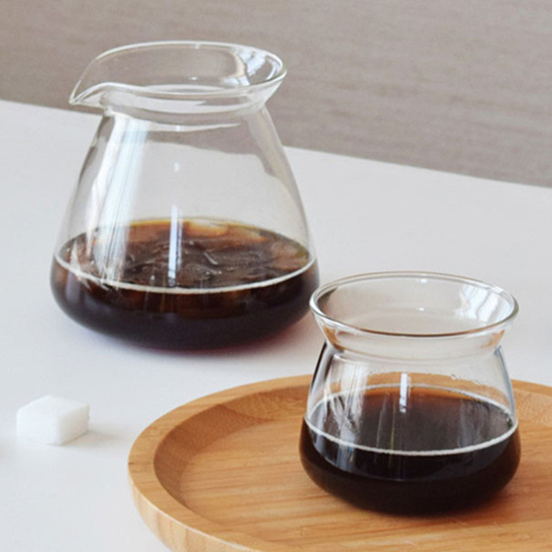 Coffee Equipment Pour Over - NIEUWE 520 ml Glazen Koffiepot, Koffie