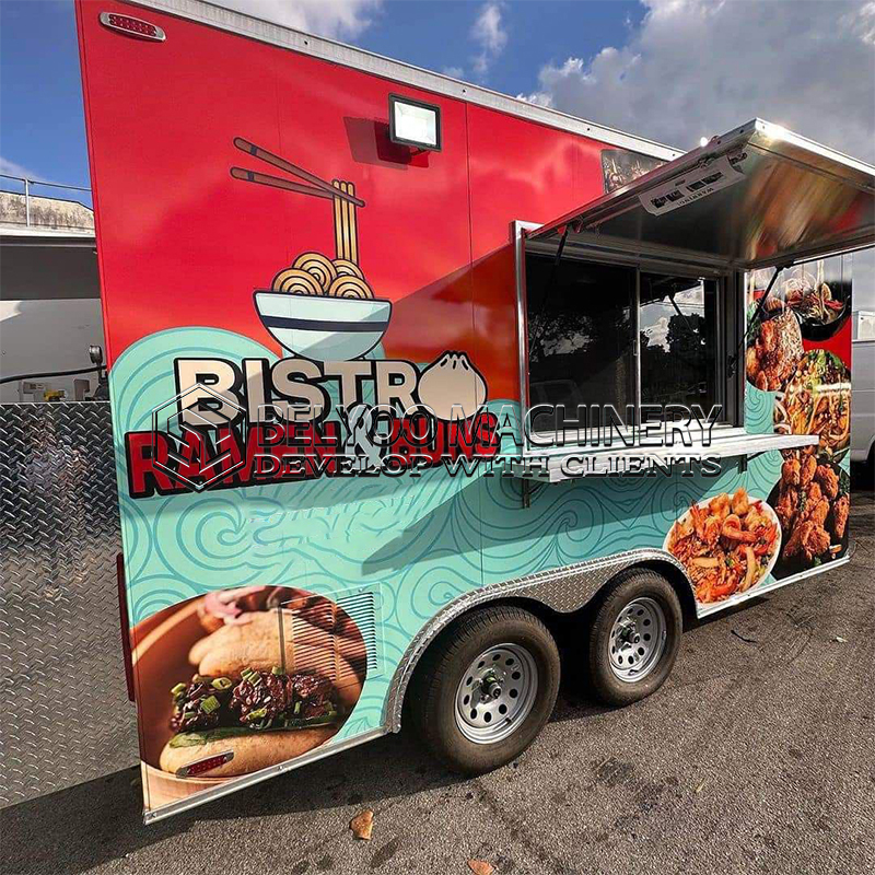 Coffee Equipment Usa - Belyoo Custom Taco Foodtruck Volledig Uitgeruste