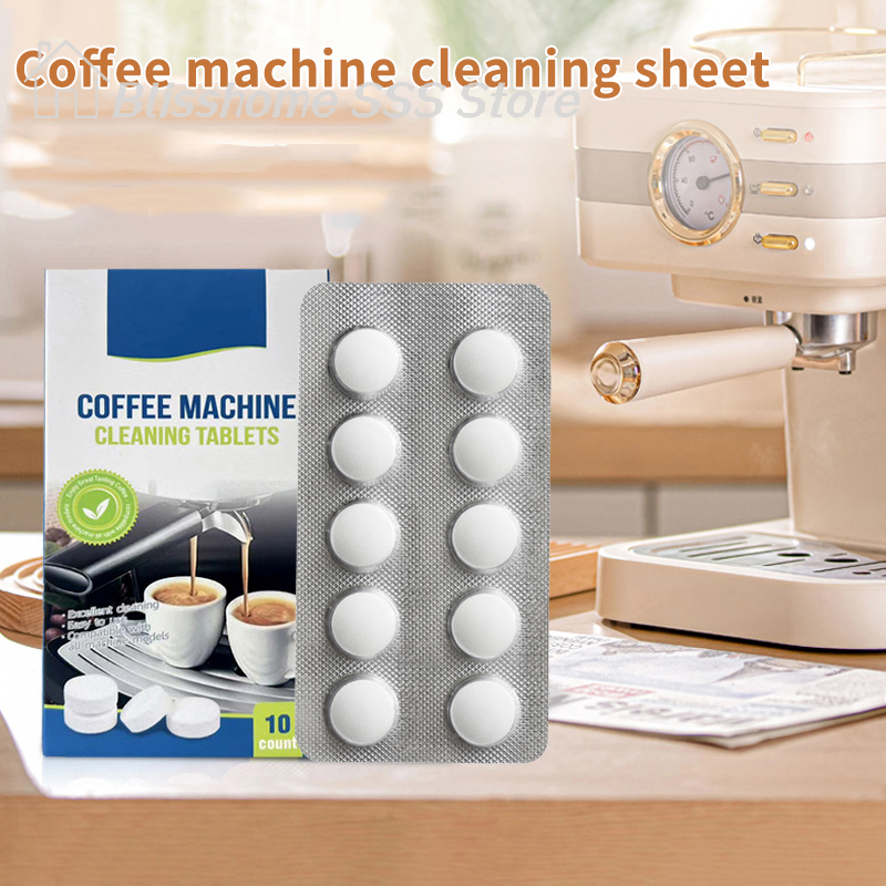 Backflush Tablet Cleaner - 【S】Espresso Machine Reinigingstabletten Ontkalkende terugspoeloplossing Olieverwijderaar