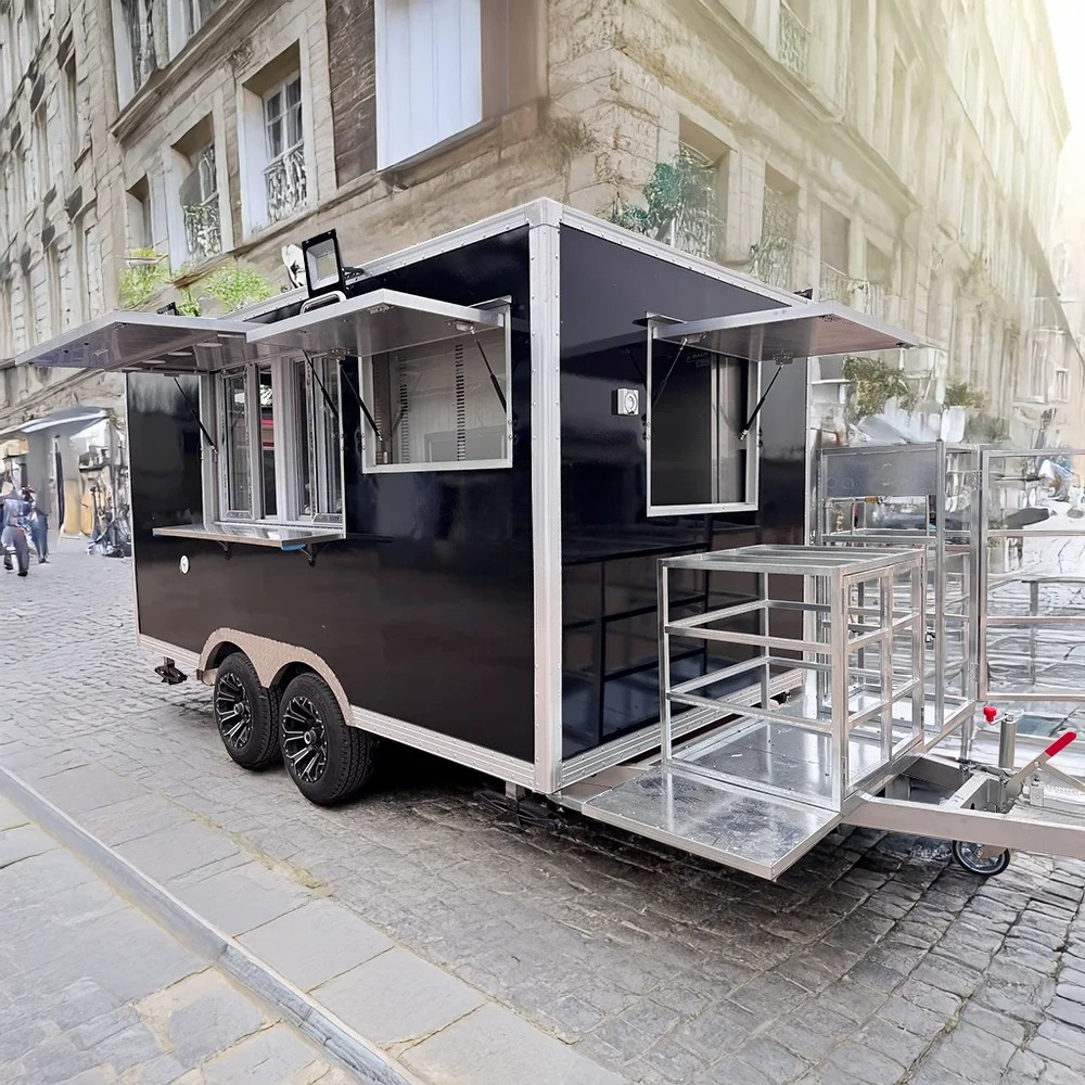 Coffee Shop Equipment - Mobiele koffiewagen op maat, mobiele keuken,