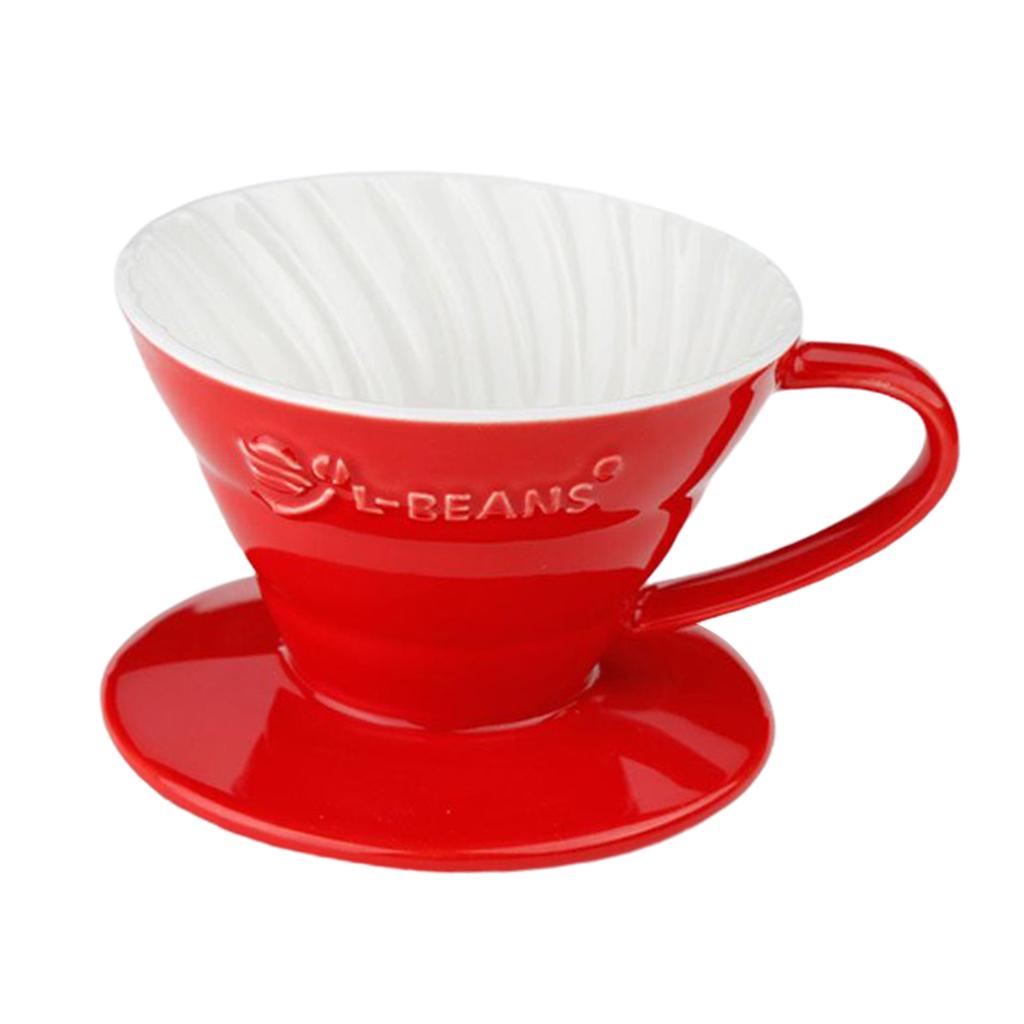Coffee Equipment Pour Over - Keramische koffiefilter voor overgieten, herbruikbare druppelaar,