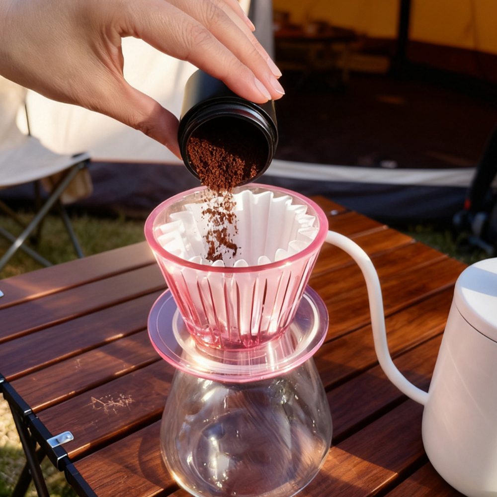 Coffee Equipment Pour Over - Koffiefiltertrechter Huishoudelijke accessoires Keukengereedschap Meteorenregen Giet-over