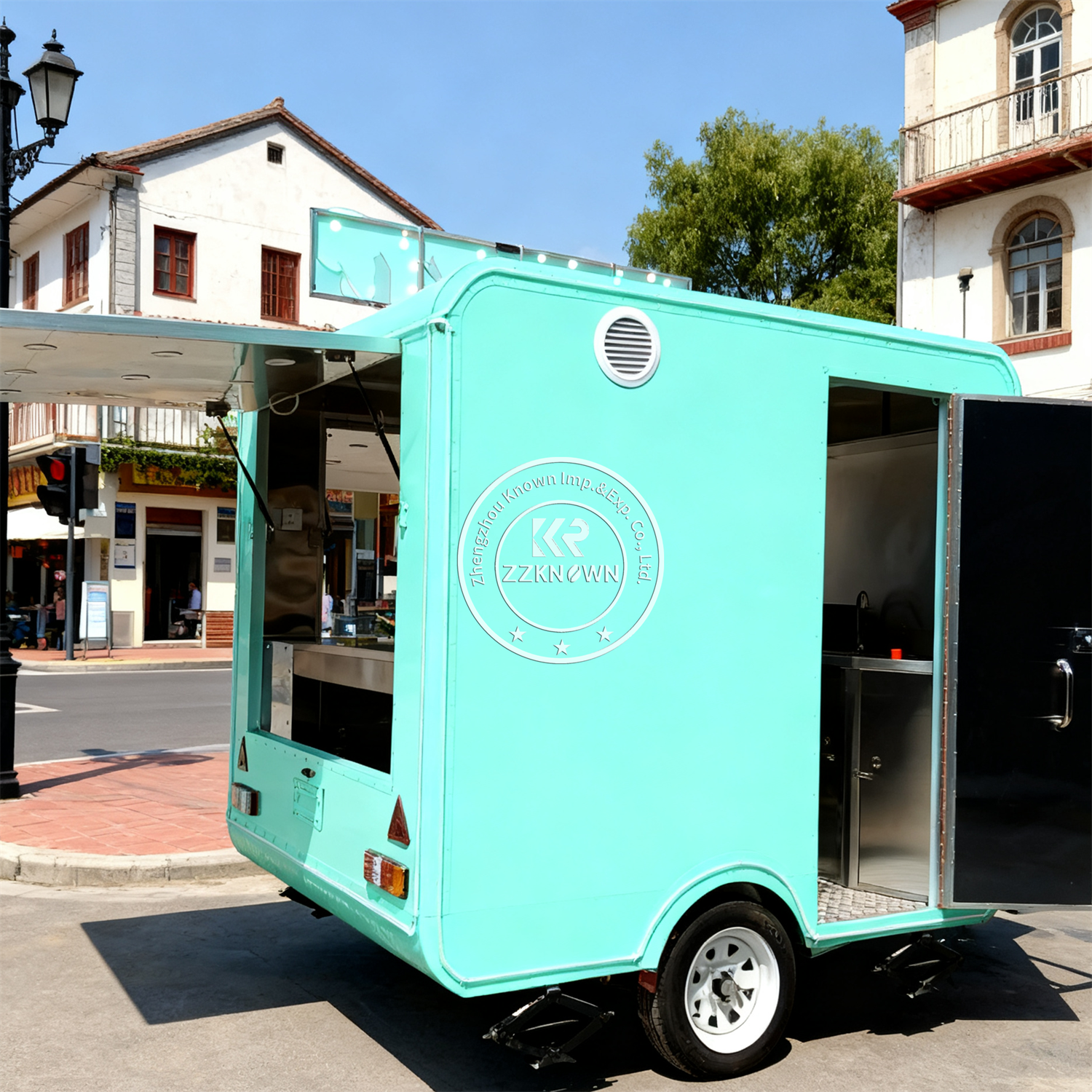 Coffee Equipment In China - Concessie Food Trailer Mobiele ijskoffiewagen Volledig