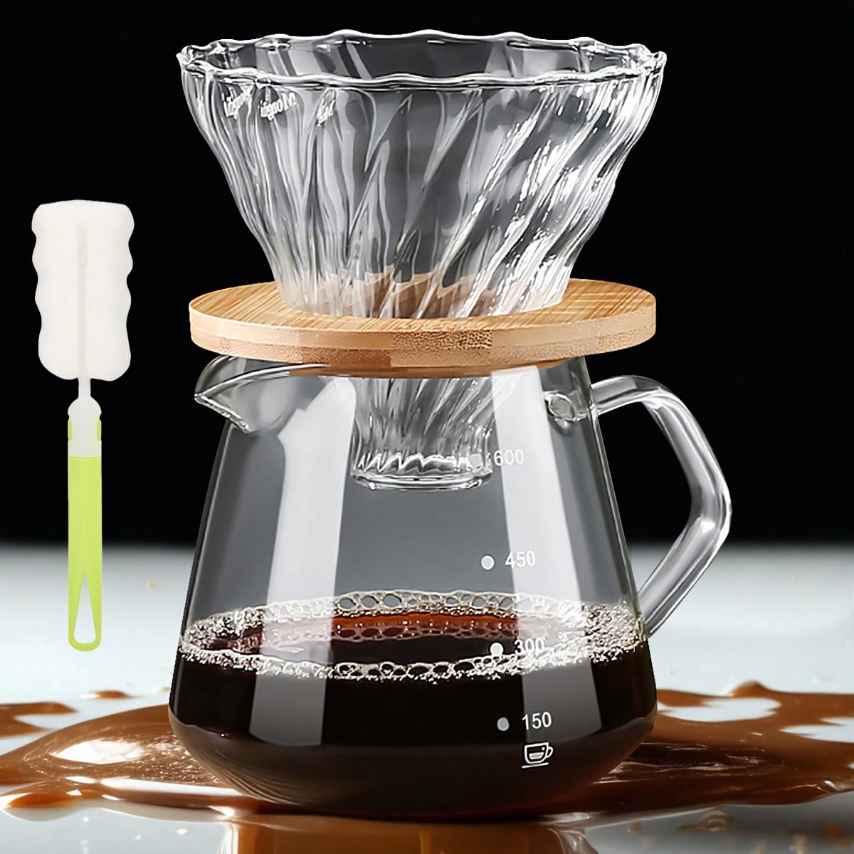 Coffee Equipment Pour Over - Giet over koffiezetapparaat set, koffiever van