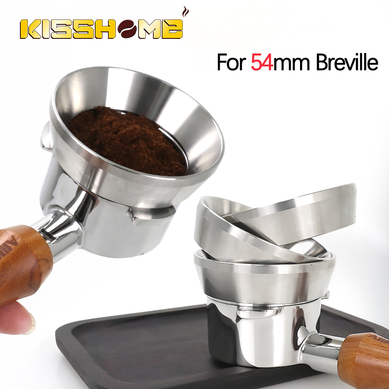 Coffee Extraction Equipment - 54mm Koffie Doseerring Rvs Barista Doseertrechter