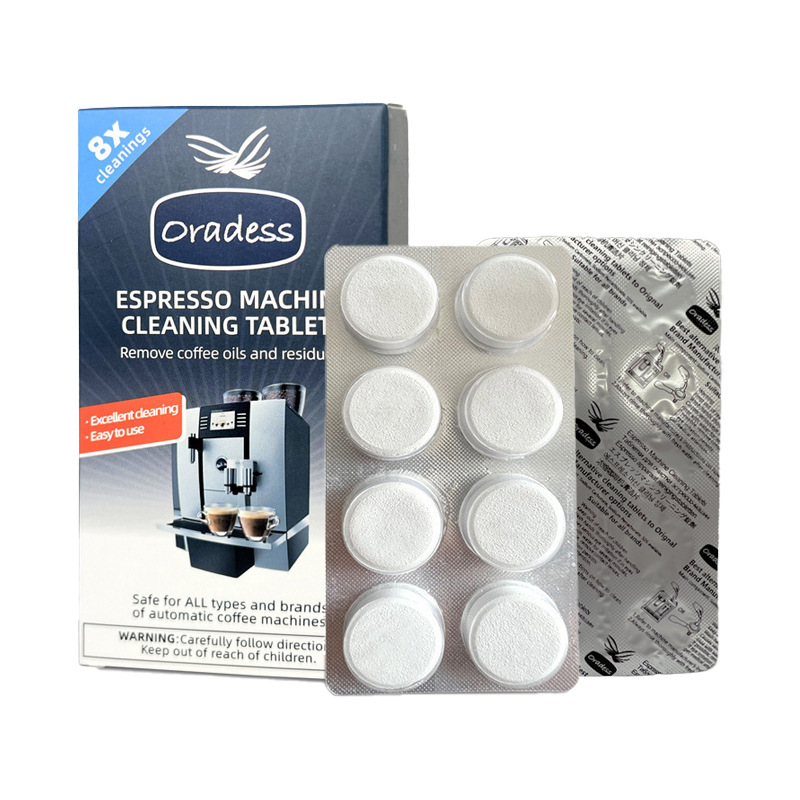 Backflush Tablet Cleaner - Reinigingstabletten voor espressomachines Ontkalking-Backflush Olieverwijderaar Oplossing