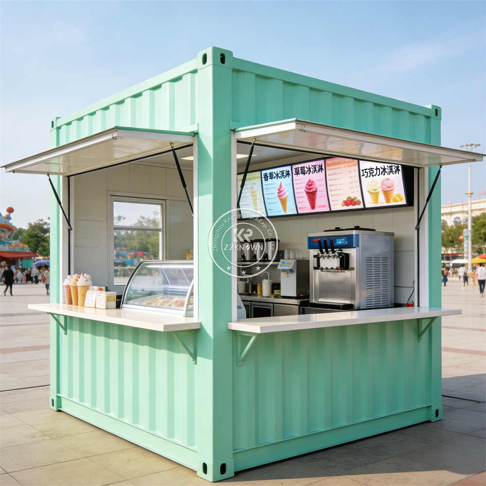Coffee Shop Equipment - Luxe mobiele foodtruck, pop-up shop, containerbar,