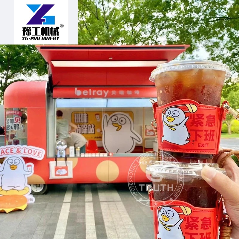 Coffee Equipment In China - Op maat gemaakte Chinese foodtrucks, volledig