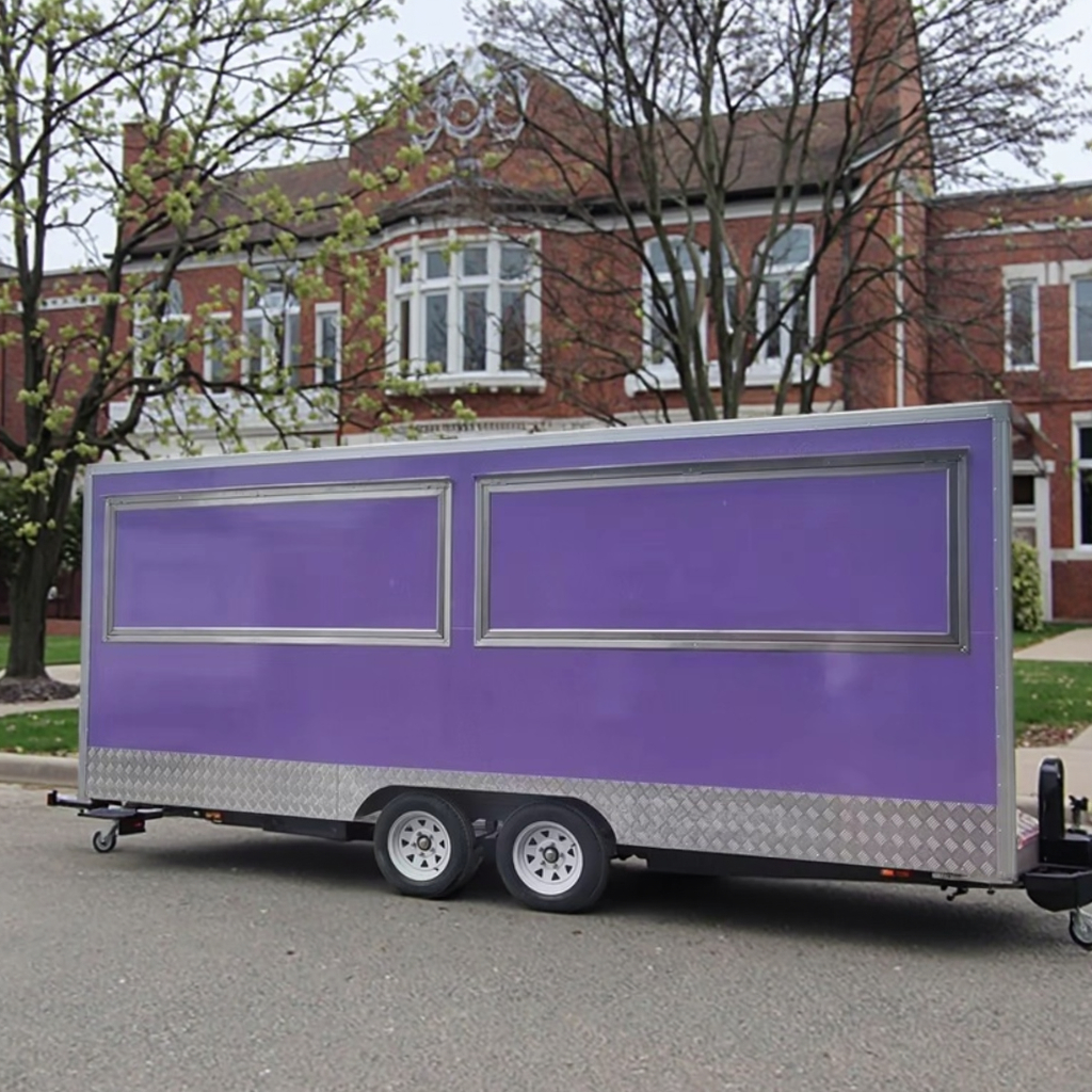 Coffee Equipment In China - Foodtruck BBQ Koffie Hotdog Aanpasbare Vierkante