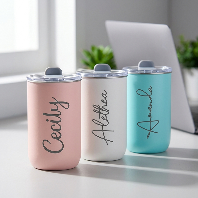 Coffee Equipment Gift - 300 ml gepersonaliseerde thermosfles, op maat