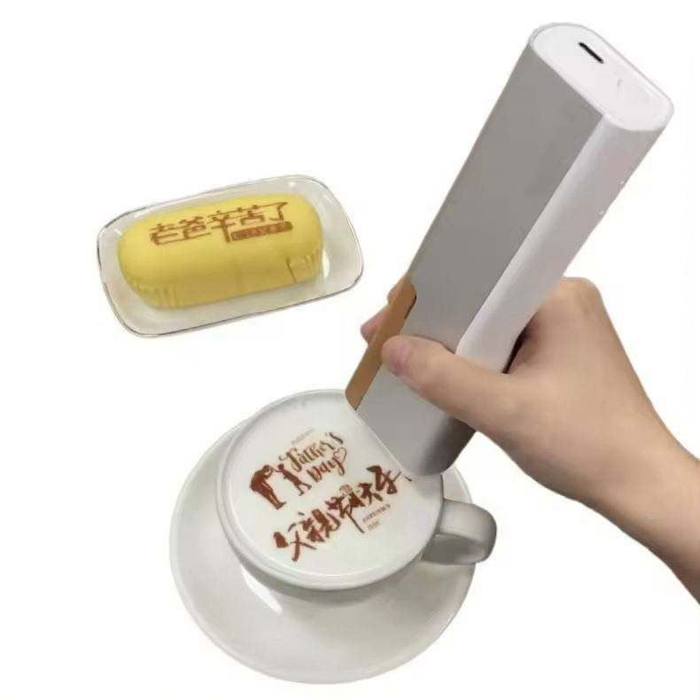 Coffee Shop Equipment - Inkjet printapparaat voor logo's, draagbare latte