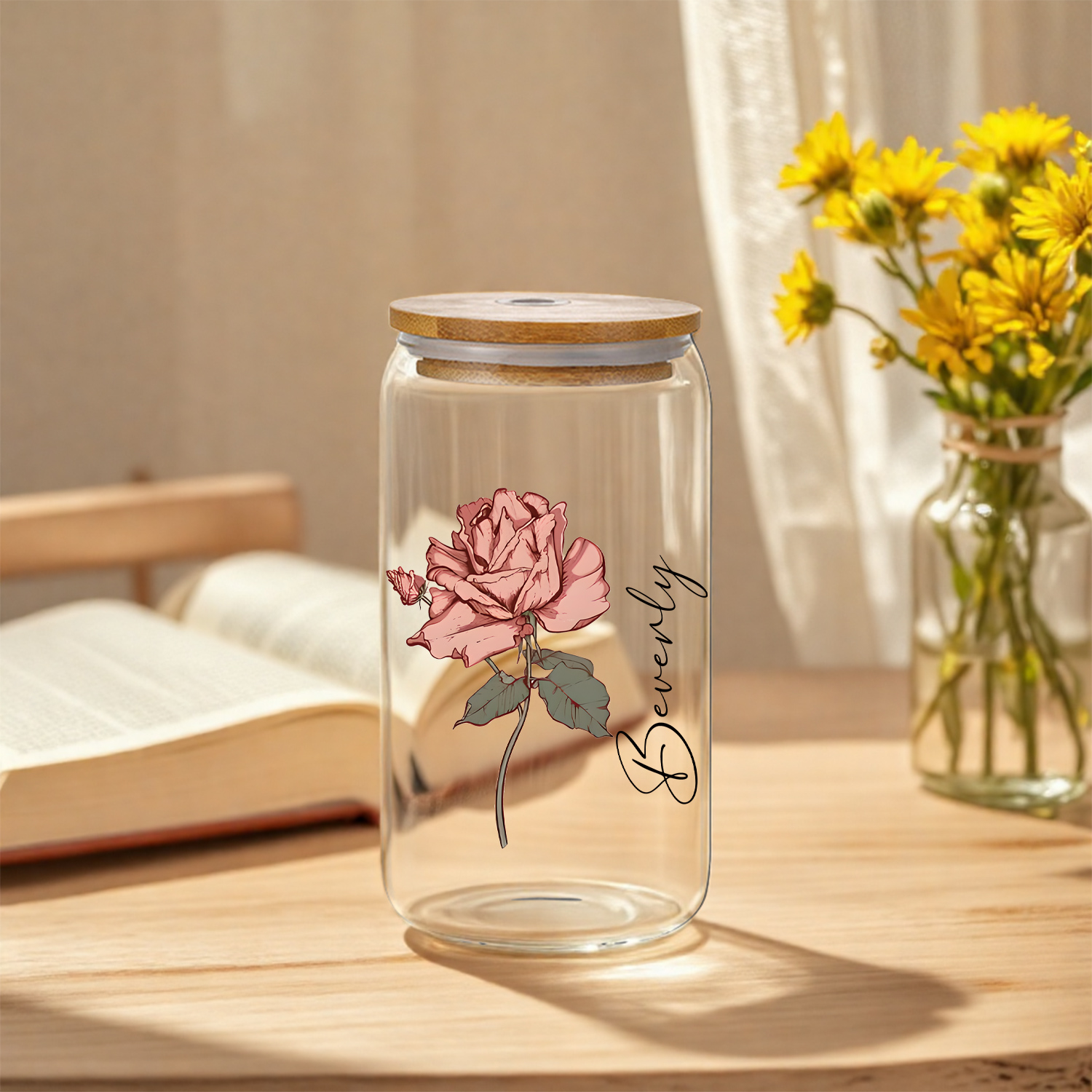 Gepersonaliseerde bloemen retr - Coffee Equipment Gift recensie en prijs
