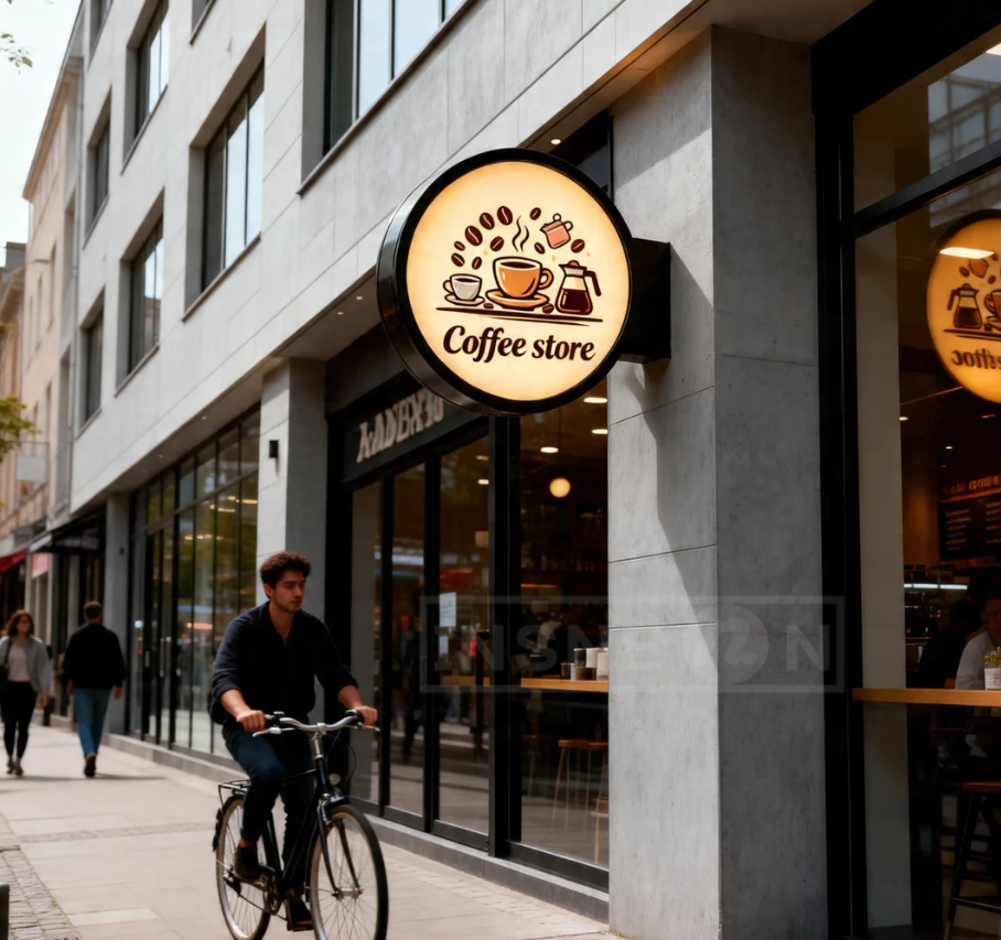 Dubbelzijdig buitenreclamebord - Coffee Equipment And Supplies recensie en prijs