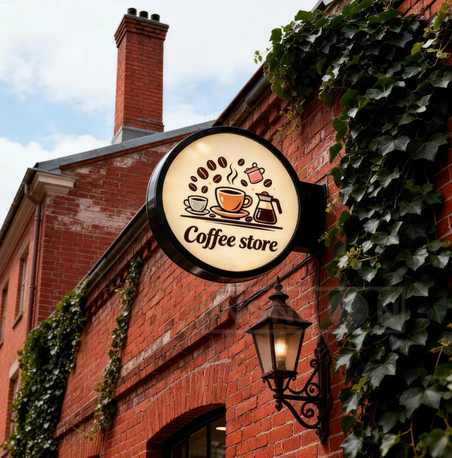 Dubbelzijdig buitenreclamebord - Coffee Equipment And Supplies recensie en prijs