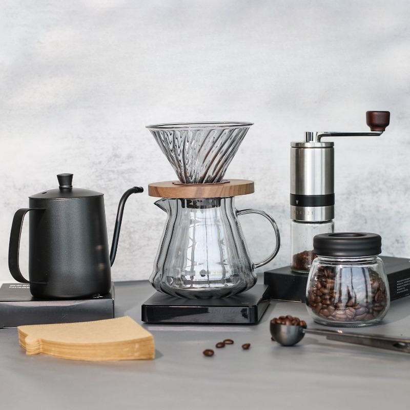 Handgebrouwen koffiepot set ge - Coffee Equipment Gift Set recensie en prijs