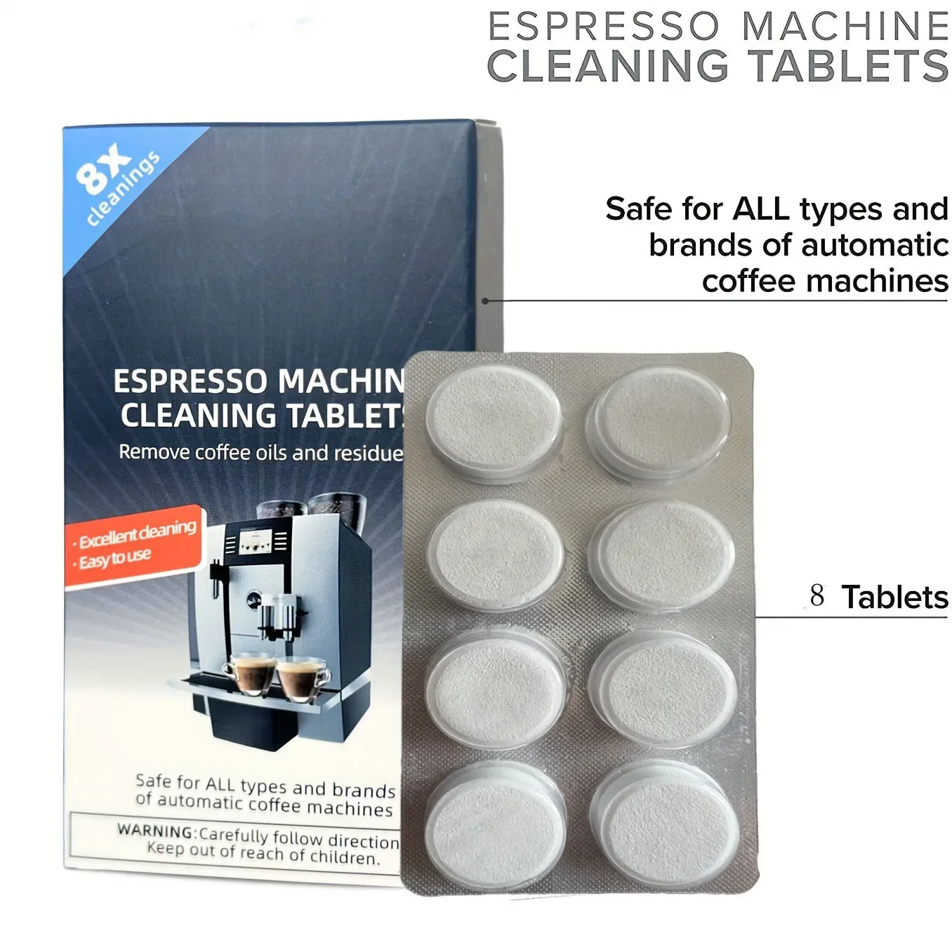 Espressomachine Reinigingstabl - Backflush Tablet Cleaner recensie en prijs