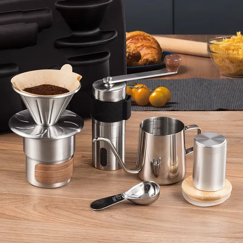 Handgebrouwen koffieset Outdoo - Coffee Equipment Gift Set recensie en prijs