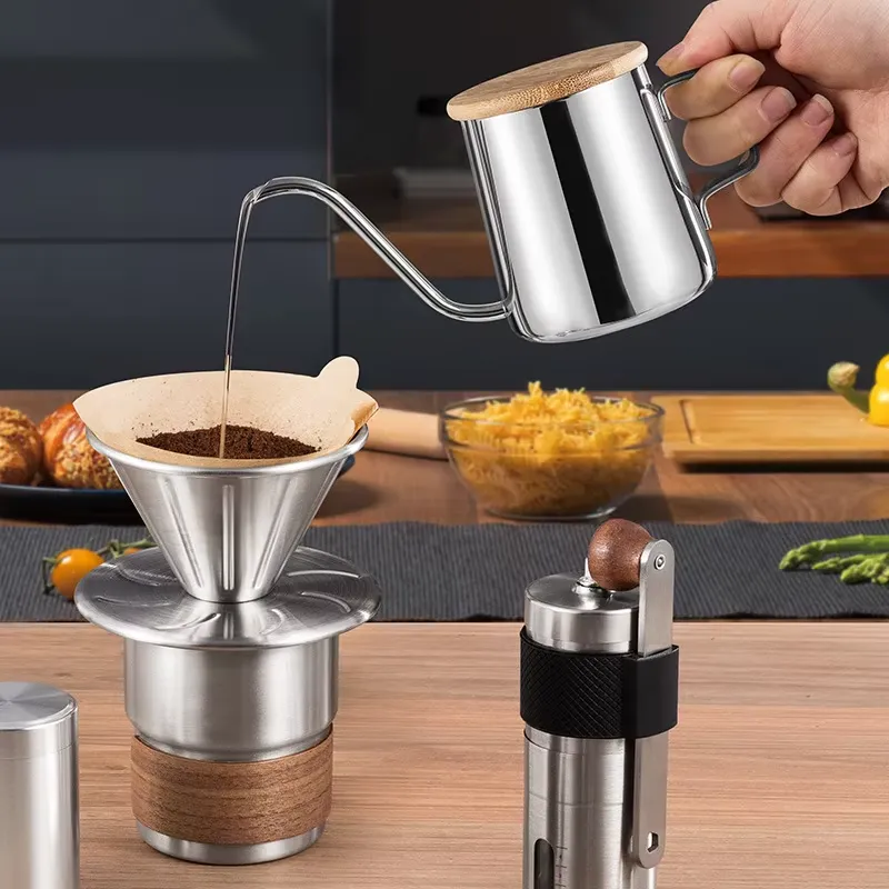 Handgebrouwen koffieset Outdoo - Coffee Equipment Gift Set recensie en prijs