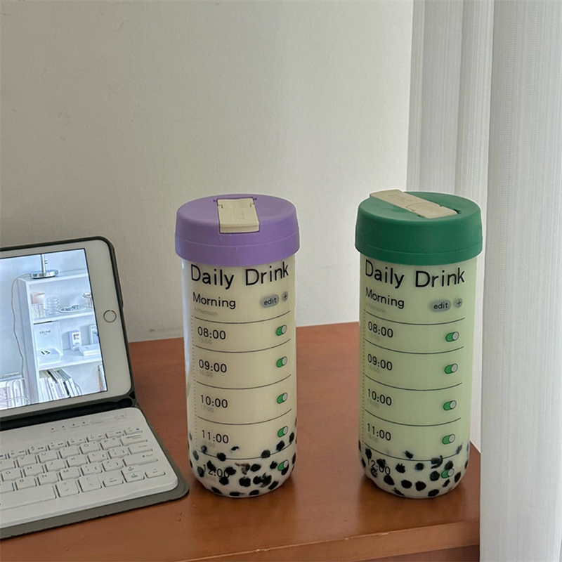 Glazen Waterfles Met Time Mark - Coffee Equipment Gift recensie en prijs