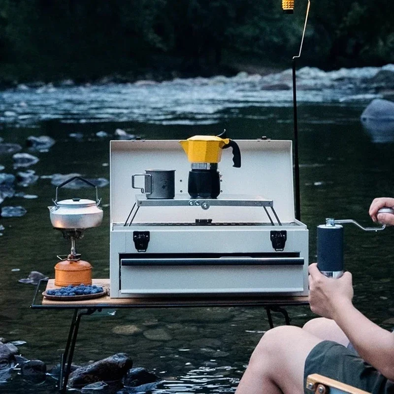Camping Koffiebox Mokkapot Bui - Coffee Equipment Gift Set recensie en prijs
