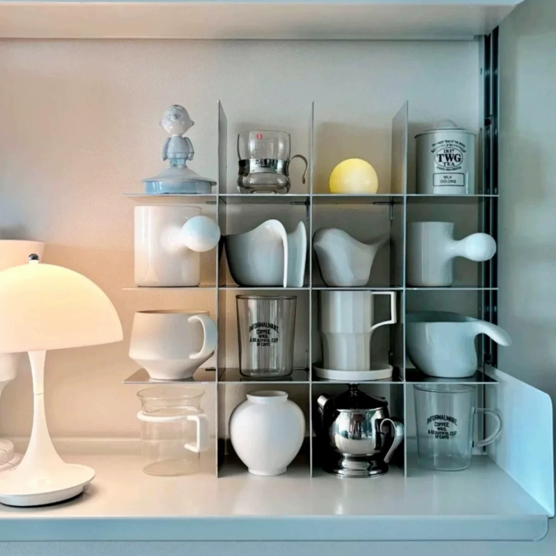 Minimalistische aluminiumleger - Coffee Equipment Rack recensie en prijs