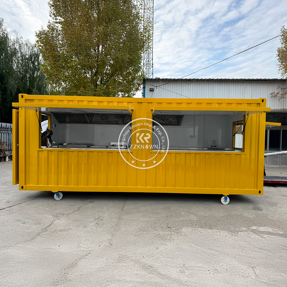 Op maat gemaakte buitencontain - Coffee Equipment Stores recensie en prijs