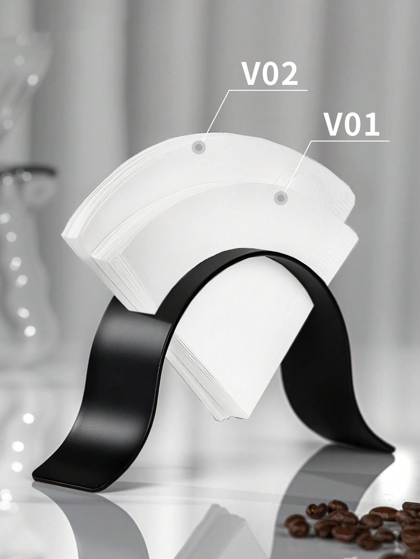 1 stuk koffiefilterpapier opbe - Coffee Equipment Rack recensie en prijs