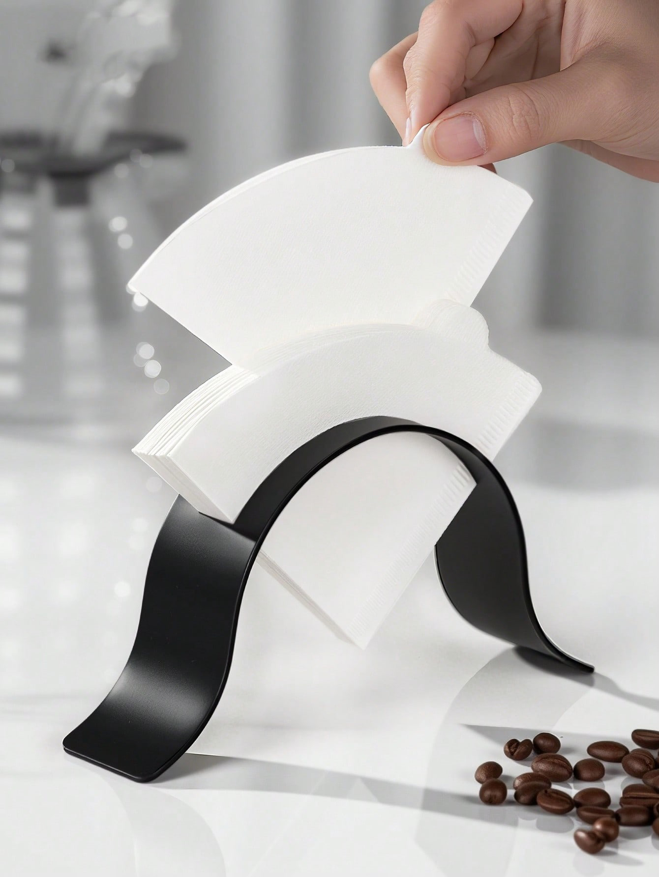 1 stuk koffiefilterpapier opbe - Coffee Equipment Rack recensie en prijs