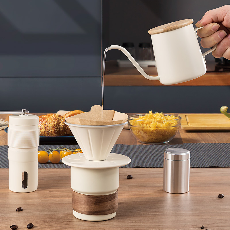 Handgezet koffiezetapparaat, d - Coffee Equipment Gift Set recensie en prijs