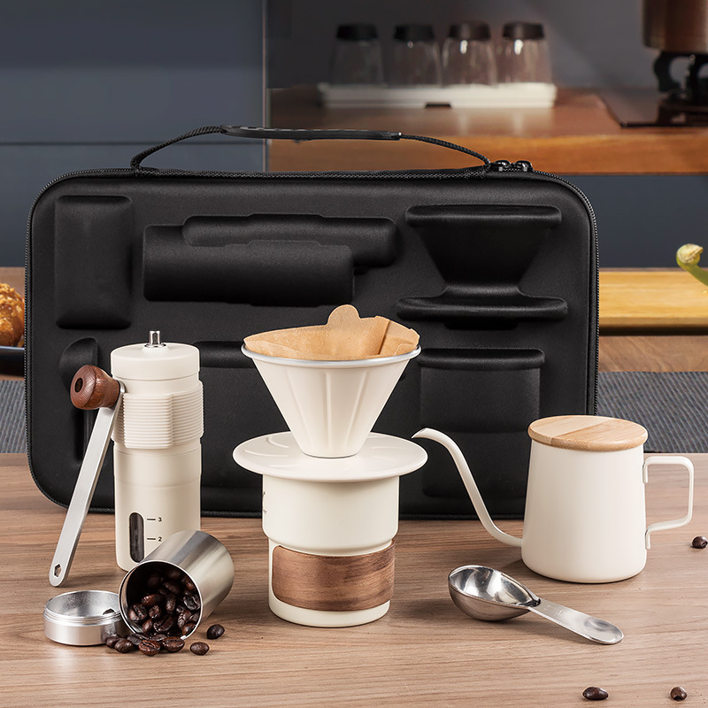 Handgezet koffiezetapparaat, d - Coffee Equipment Gift Set recensie en prijs