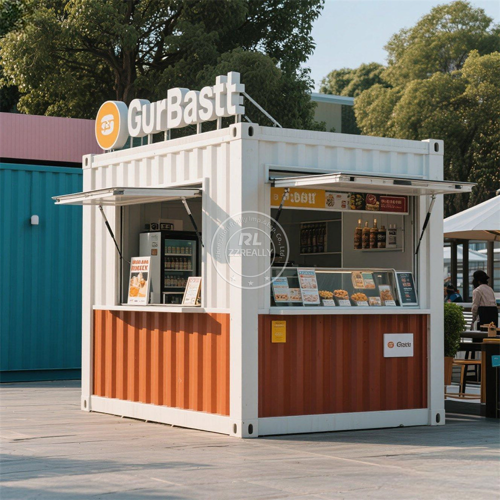 Geprefabriceerde mobiele conta - Coffee Shop Equipment recensie en prijs