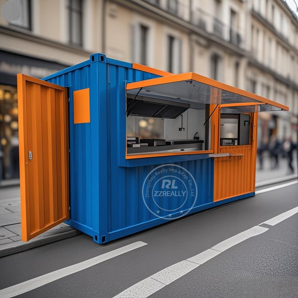 Geprefabriceerde mobiele conta - Coffee Shop Equipment recensie en prijs