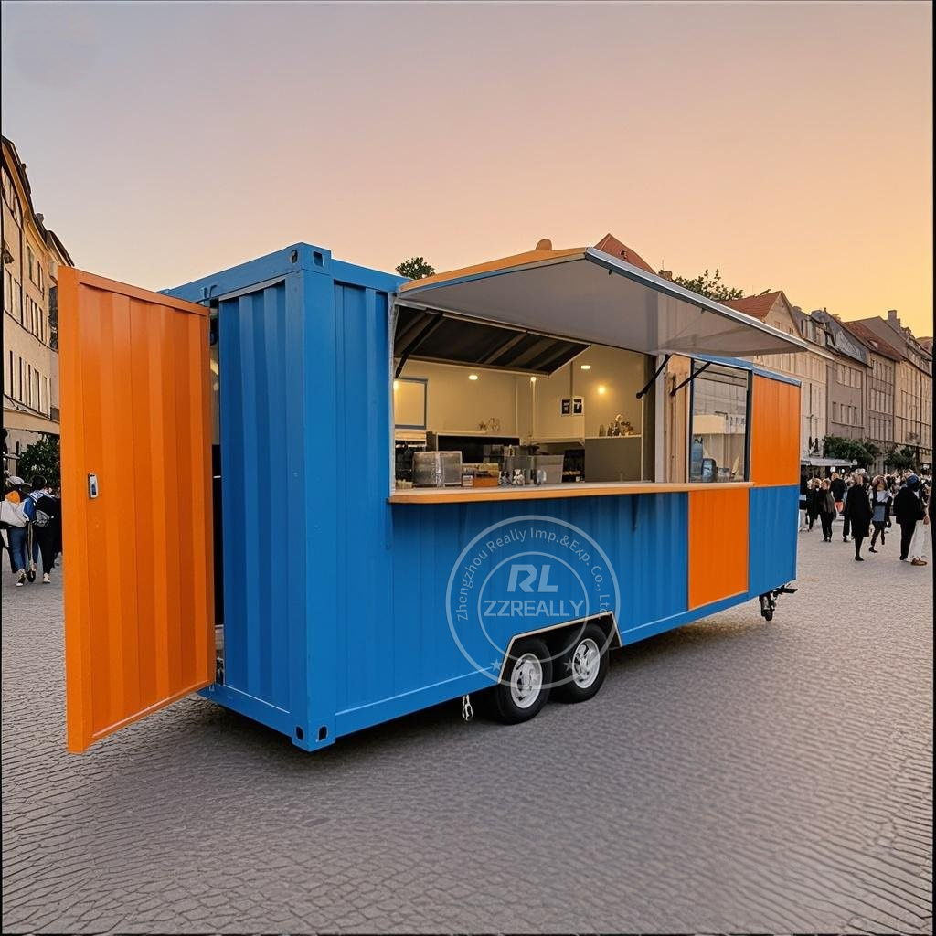 Geprefabriceerde mobiele conta - Coffee Shop Equipment recensie en prijs