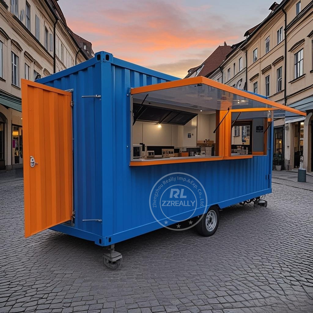 Geprefabriceerde mobiele conta - Coffee Shop Equipment recensie en prijs