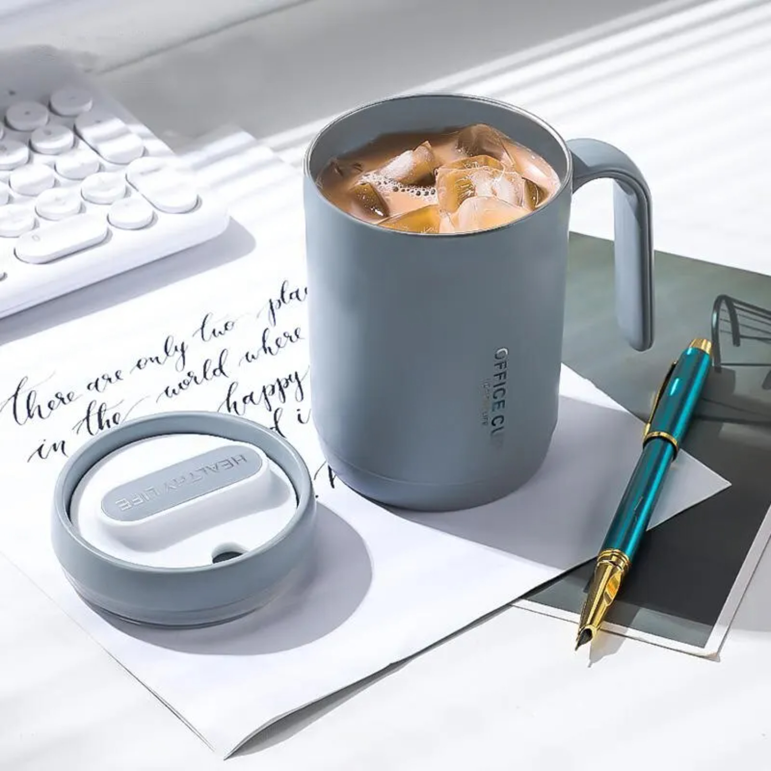 1pc Grijs Creatief PP Liner Dr - Coffee Equipment In China recensie en prijs