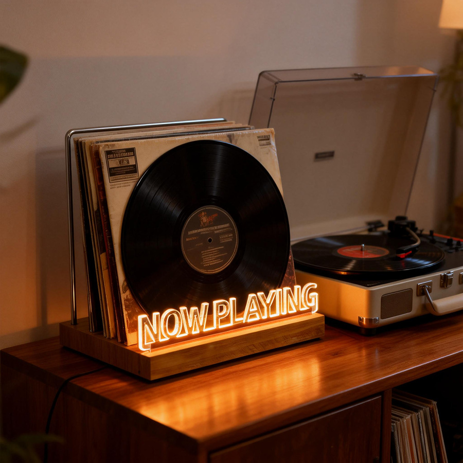 Vinylplatenhouder, Koffieshop  - Coffee Equipment Rack recensie en prijs