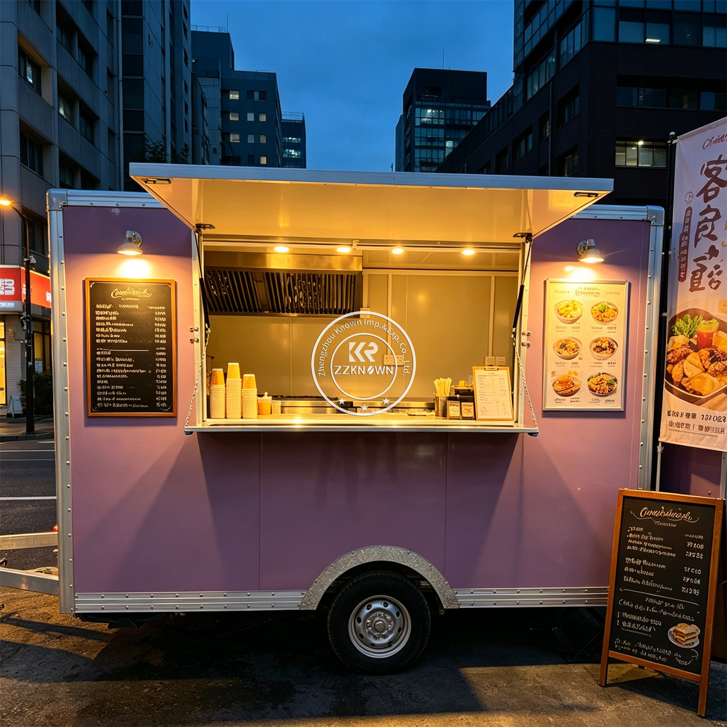 Mobiele koffiewagen, snackkar, - Coffee Shop Equipment recensie en prijs