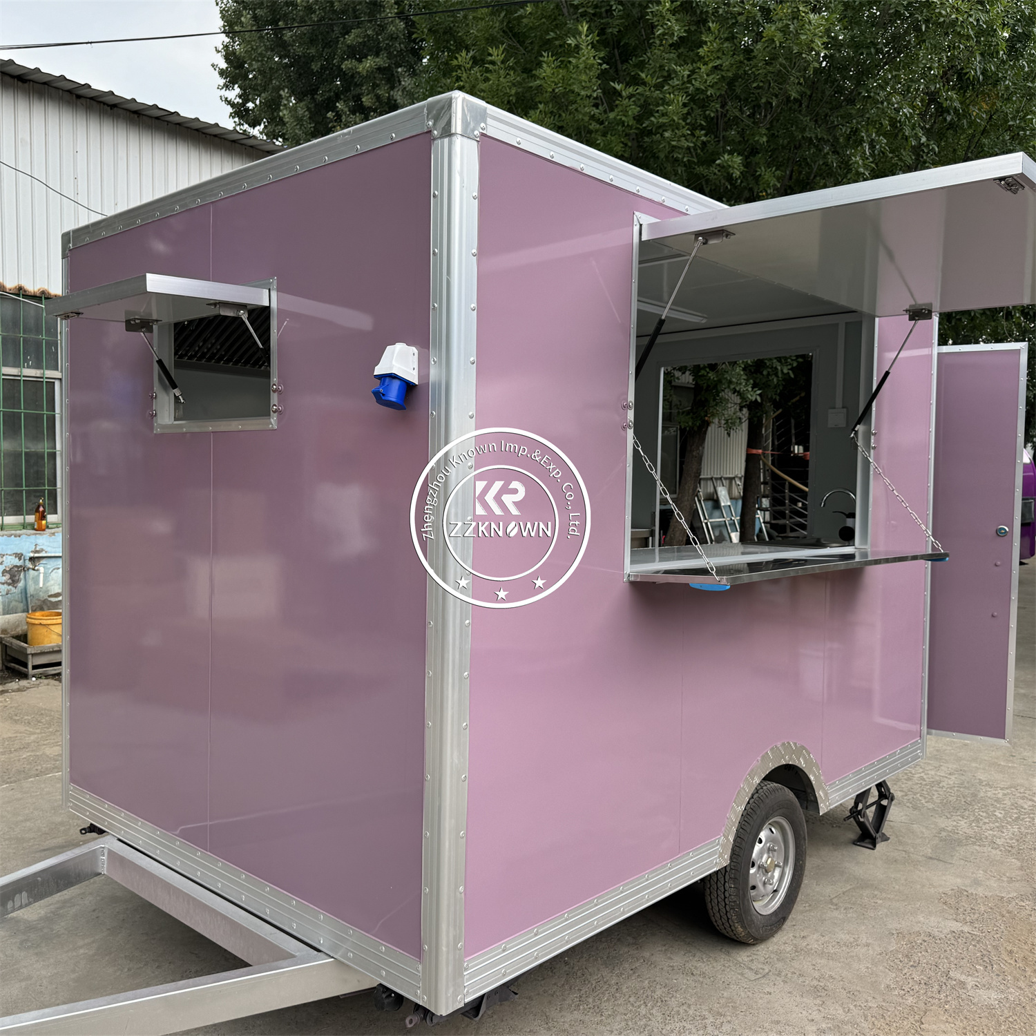 Mobiele koffiewagen, snackkar, - Coffee Shop Equipment recensie en prijs