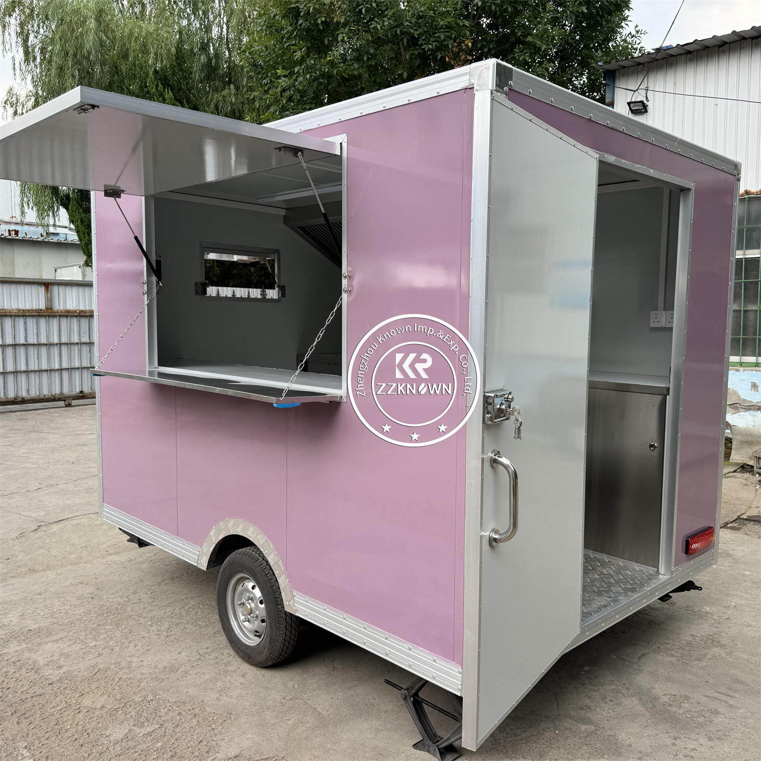 Mobiele koffiewagen, snackkar, - Coffee Shop Equipment recensie en prijs