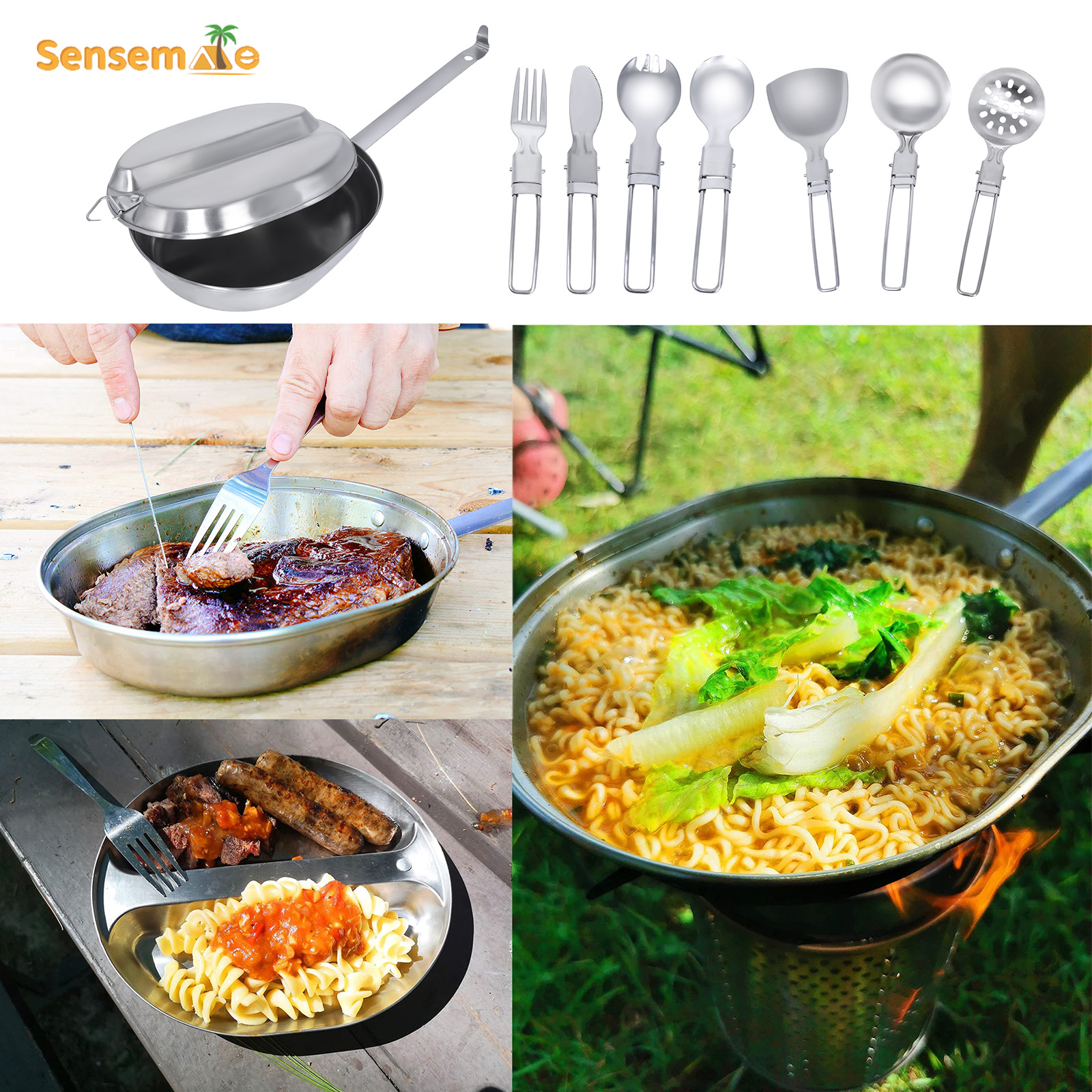 Glamping Camping Kookgereiset  - Coffee Equipment Gift Set recensie en prijs