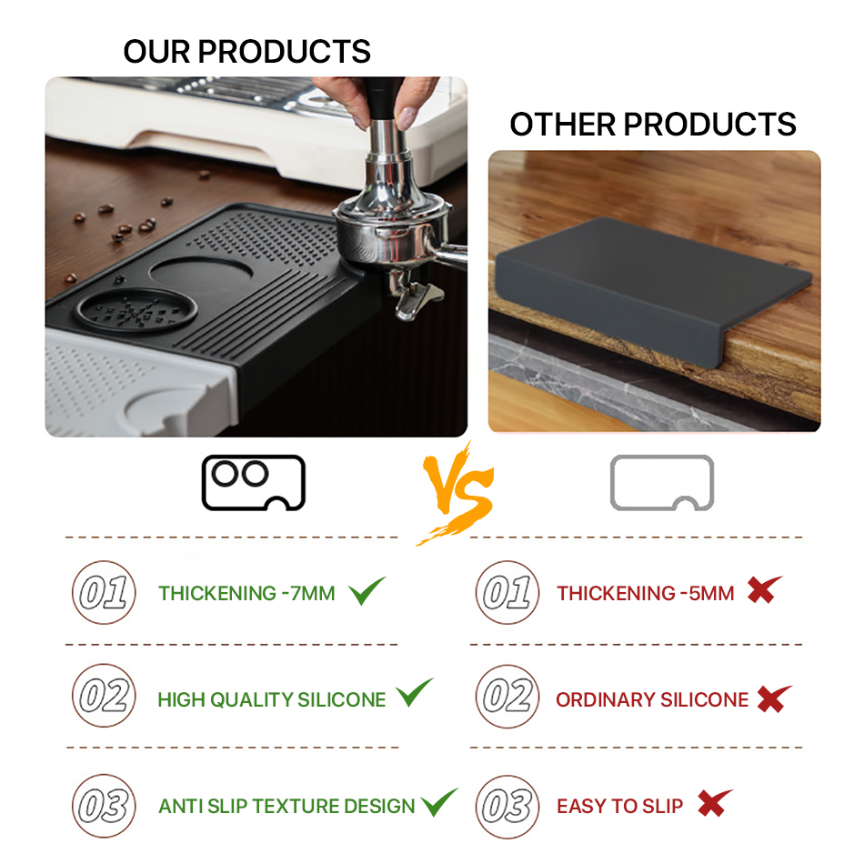 Koffie Tamper Mat Station Stan - Coffee Equipment Rack recensie en prijs