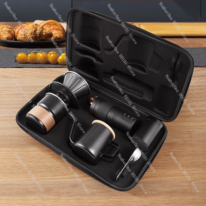 Draagbare Handmatige Koffiezet - Coffee Equipment Gift Set recensie en prijs