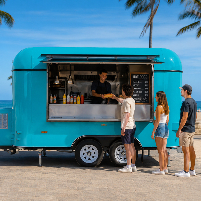 Op maat gemaakte foodtruck, mo - Coffee Equipment Usa recensie en prijs