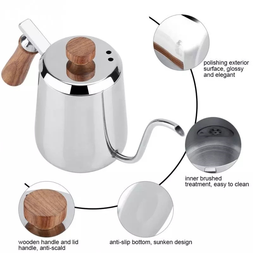 Drip Ketel 350/600Ml Non-stick - Coffee Extraction Equipment recensie en prijs