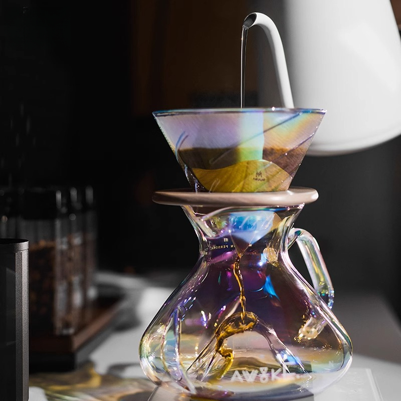Glazen koffiekan met V60-dripp - Coffee Equipment Pour Over recensie en prijs
